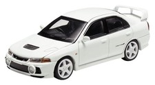 Motorhelix 1/64 Mitsubishi Lancer Evolution IV SCOTIA WHITE Diecast Car M64003
