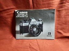 VintageCanon AE-1 - Camera Owners Manual Instruction Book