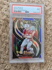 2024 Panini Select - Premier Level Drake Maye #113 Red & Blue Shock Prizm (RC)