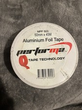 Aluminium Foil Tape Aluminium Foil Silver 50mm x45m 