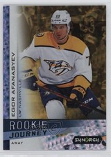 2023 Upper Deck Synergy Rookie Journey Away Gold 3/149 Egor Afanasyev #RJ-4 1q7q