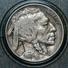 1935 Doubled Die Reverse Buffalo Nickel