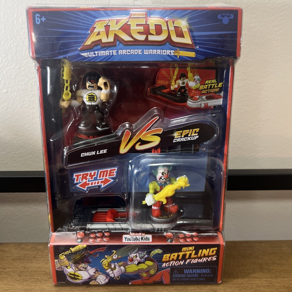 AKEDO まとめ売り Akedo Ultimate Arcade Warriors Mini Battling Action Figures