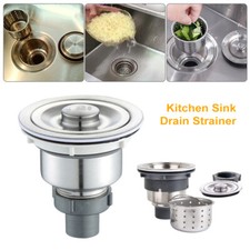 Home Kitchen Sink 3-1/2 Inch Stainless Steel ...