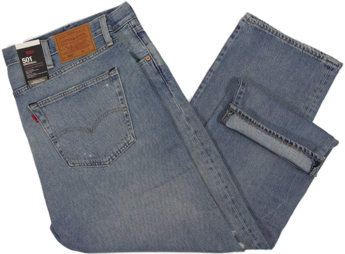 LEVI'S 501 Premium Original Straight Jeans- NEW-$98 levis