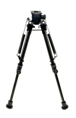 PRESMA Rail and Sling Stud Mount Bipod with 7" to 13.75" Folding Adjustable Legs