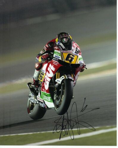 Stefan ya 10x8 Foto Firmada Moto GP Honda autógrafo Silverstone raras (3508) - Imagen 1 de 1