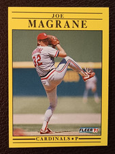 JOE MAGRANE ST. LOUIS CARDINALS 1991 FLEER BASEBALL CARD #638