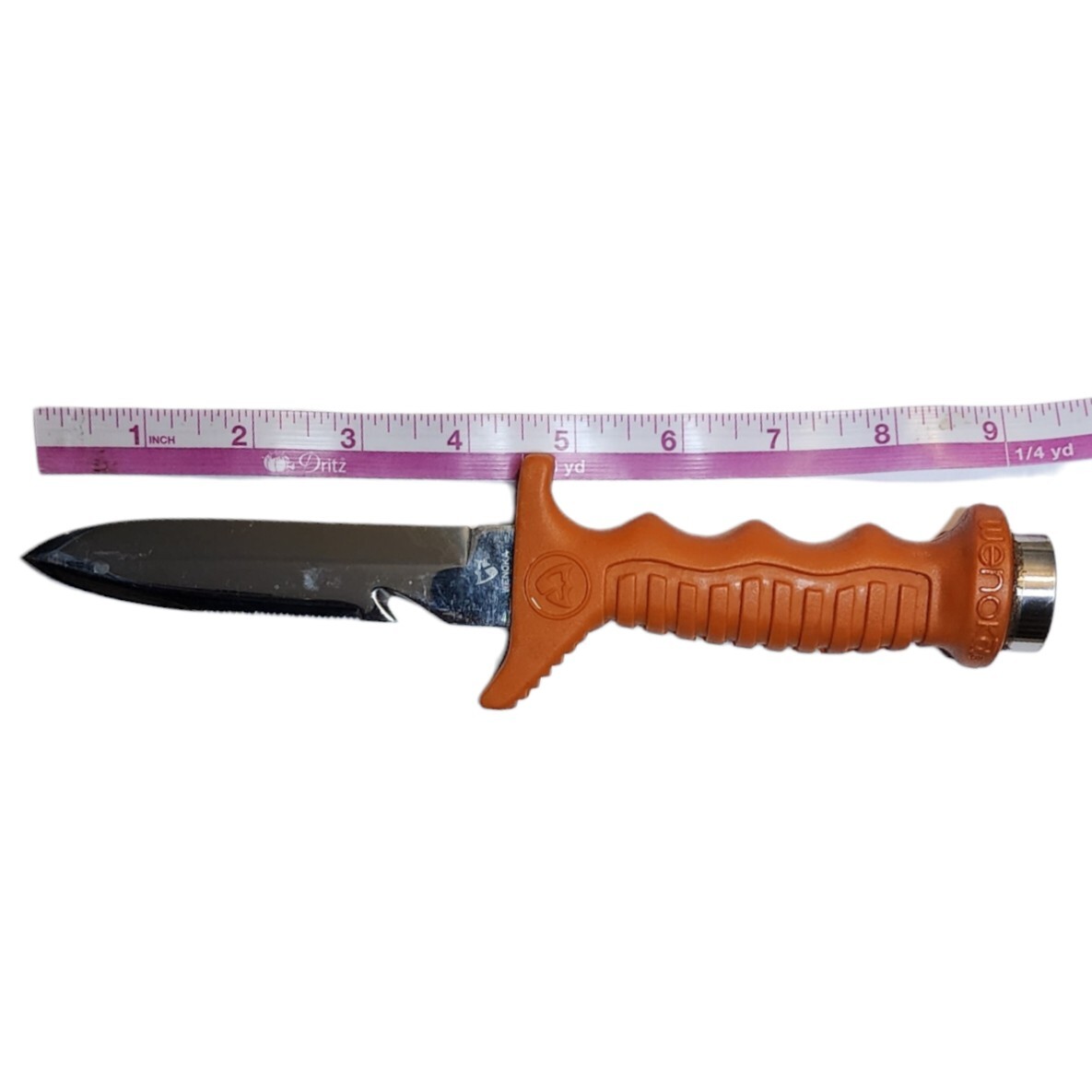 Vintage Wenoka Scuba Diving Dive Knife 8520 With Vintage Wenoka Sheath