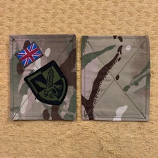 British Army Surplus Issue 16 Air Assault BDE MTP Subdued TRF Patch Sleeve Panel
