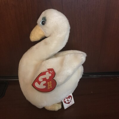 TY Beanie Baby GODDESS the Swan (6 inch)