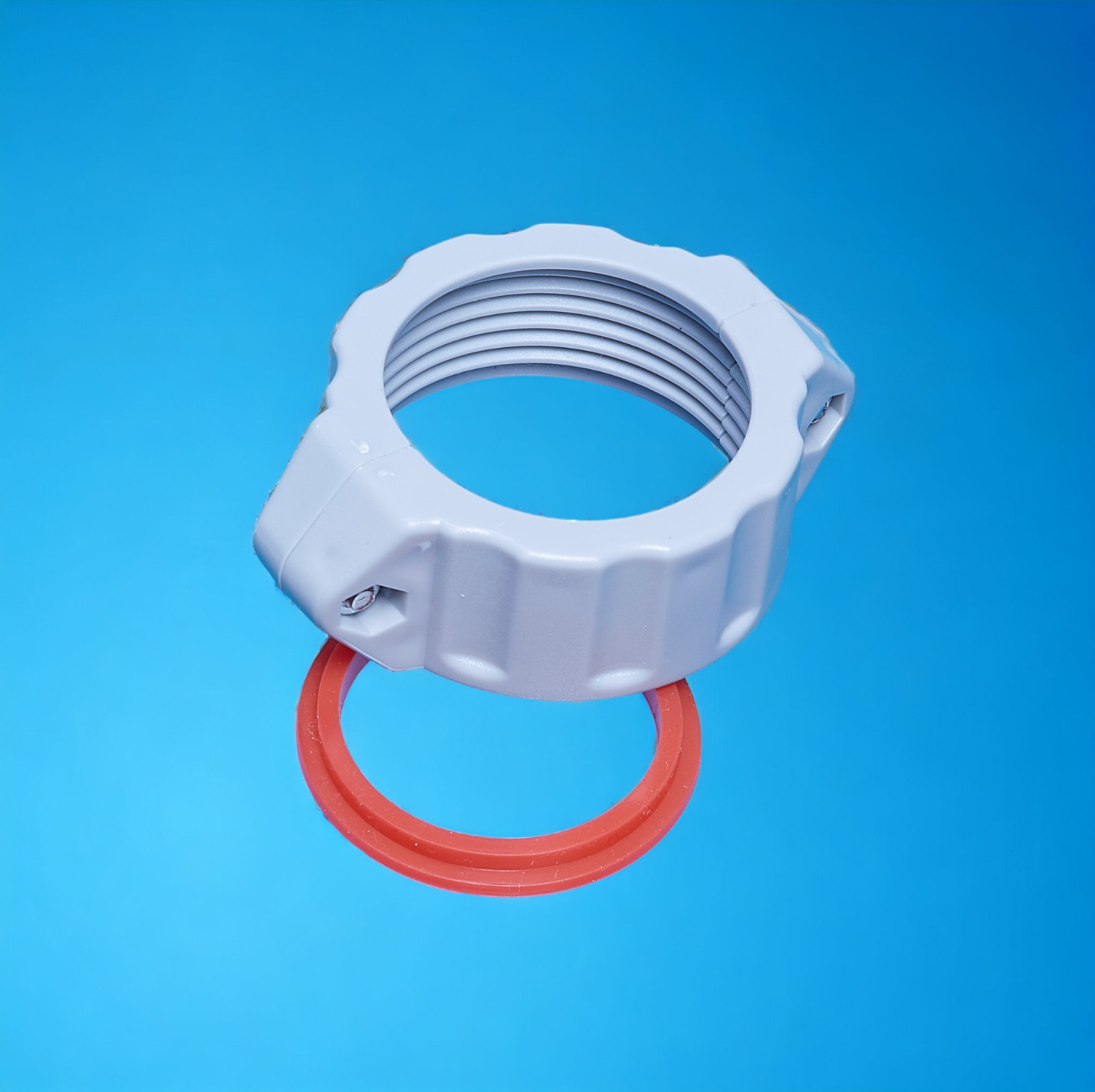 Lay-Z-Spa AirJet Hot Tub Air Blower Output Coupling (A) Nut - Bestway Saluspa