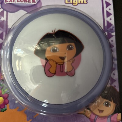Lit Gonflable 3 En 1 ReadyBed - Dora L'exploratrice - Enfant - Violet/Rose - Neuf