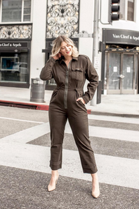 good american military jumpsuit