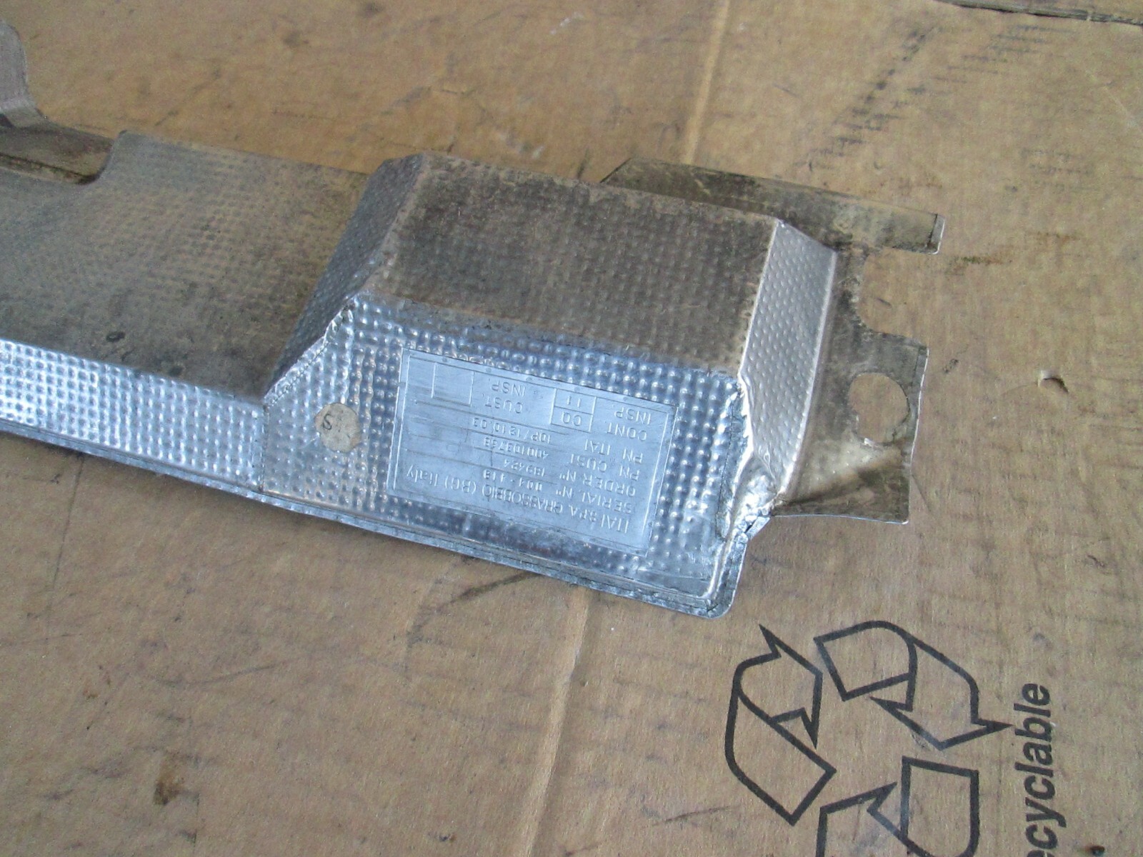 Lamborghini Gallardo Engine Heat Shield # 400103768