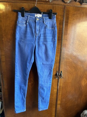 Size 10 Short Leg, Blue Dorothy Perkins Skinny Jeans UK - Main Image