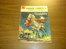 ZANE GREY'S STORIES OF THE WEST 28 Dell Comics 1956 western