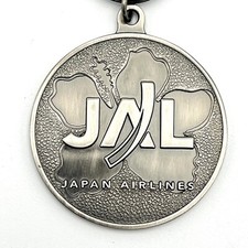 Japan Airlines Honolulu Marathon Finishers Medal 2003 Vintage Hawaii Race JAL