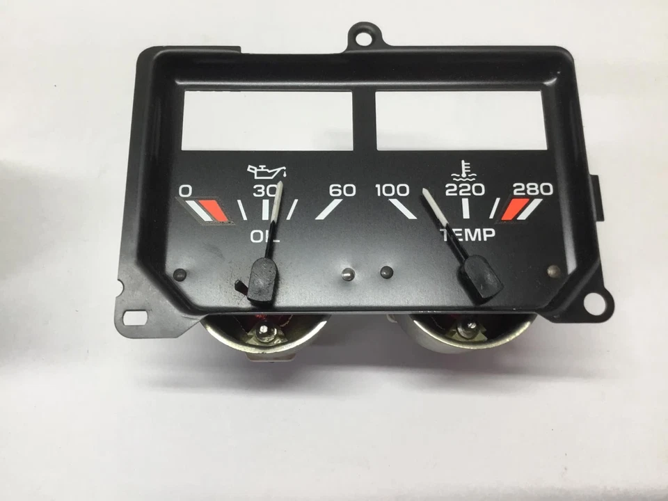 Combo medidor de presión/temperatura de aceite Oldsmobile 98 25025854 nuevo de lote original 1985 1986 Foto 3 de 4