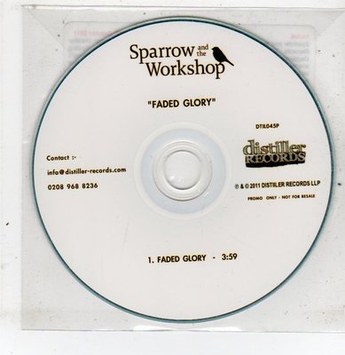 (ET833) Sparrow And The Workshop, Faded Glory - 2011 DJ CD