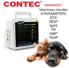 CMS6000 VET Veterinary Patient Monitor Vital Signs Monitor 6 Parameters Animals