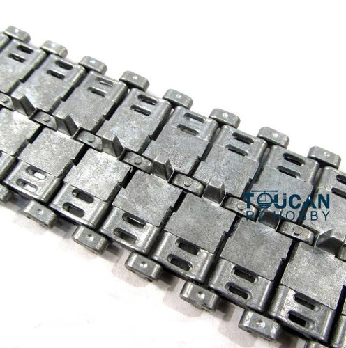 1:16 Mato Leopard2A6 HengLong 3889 RC Tank Metal Tracks Rubber Pads MT157 - Picture 6 of 9