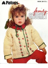 Family Crochet Pattern Book - Designs For Children & Adults - 281