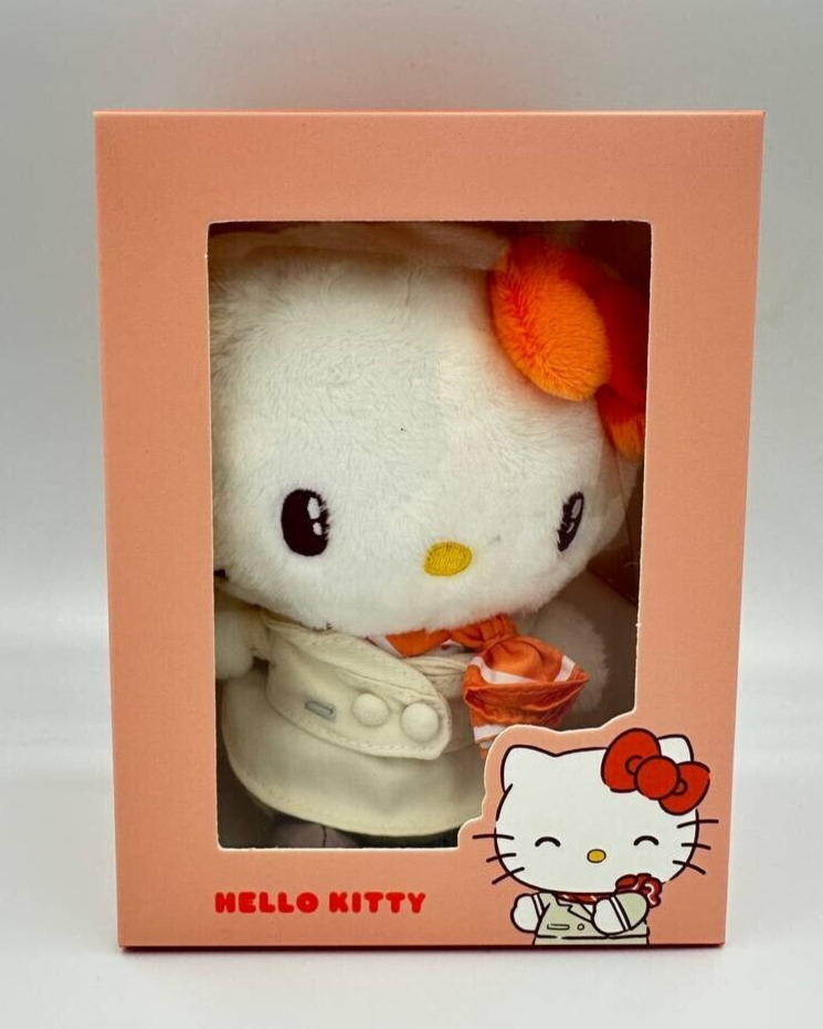 SANRIO JEJU air Hello Kitty flight attendant plush 120x80x160mm