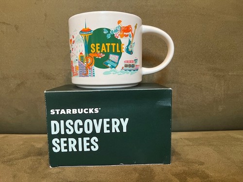 Starbucks Discovery Serie Seattle Keramik Kaffeetasse Becher 14oz - Bild 1 von 9