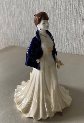 COALPORT BONE CHINA LADY FIGUR PUPPE THE WINTER BALL DEBUTANTE 2000 TOP a