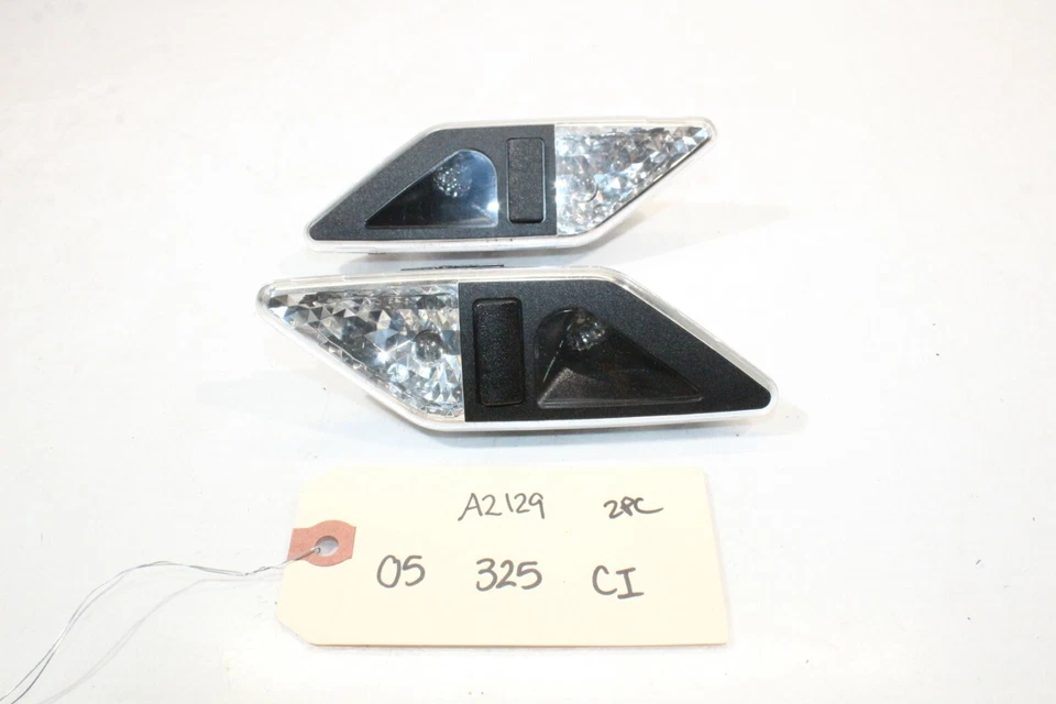 BMW 325Ci 2005 interior iluminación trasera izquierda y derecha conjunto lámpara a2129 Foto 4 de 4