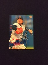 Kazuhisa Kaz Ishii 2001 BBM #93 Facsimile Signature Dodgers, Mets