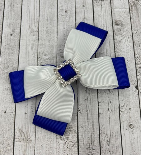 Cobalt and White School Hair Accessories - Picture 19 of 63