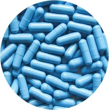 DR T&T  Empty gelatin gelatine Capsules capsule size 3  powder blue EU product