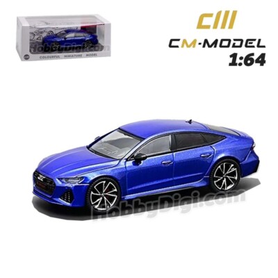 CM Model Audi RS7 Sportback Metellic Blue Australia