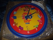 Kinder -Wand - Uhr , Bahlsen - Reklame , limitierte Auflage 90er Jahre , Rarit&auml;t