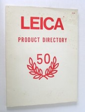 Leica Product Directory  Catalog 1976 Original: cameras lenses accessories