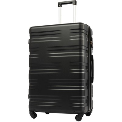 24  Luggage Suitcase with Spinner Wheels&TSA Lock Luggage Travel Suitcase ABS 