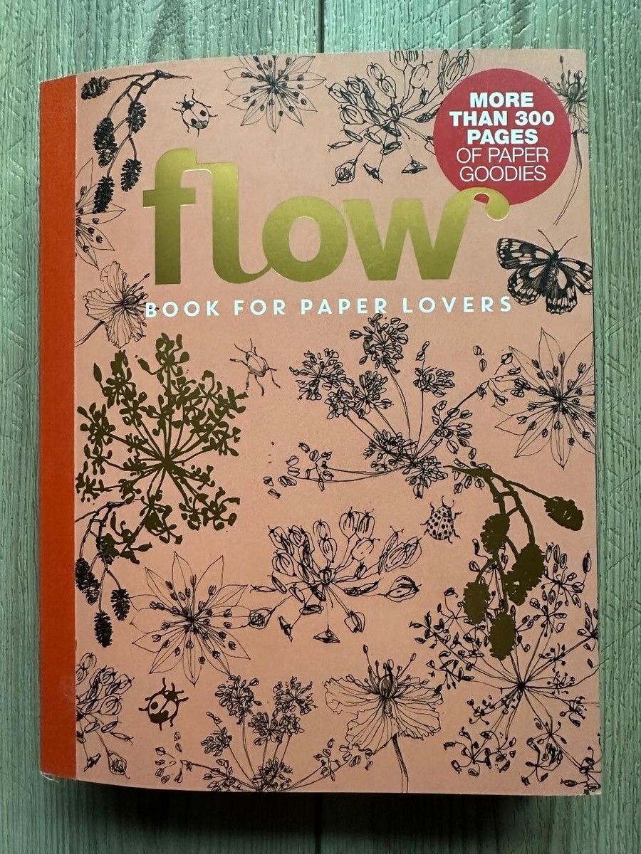 2024 FLOW Magazine BOOK FOR PAPER LOVERS 300+ Pages Of PAPER 