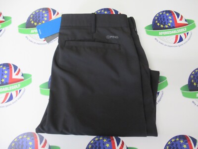 ping bradley black golf trousers waist 30