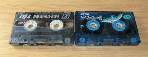 T27 TDK Set of 2 Vintage High Position Cassette Tapes, 120 min., Preowned Japan - Picture 3 of 4
