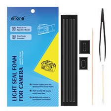 3Sets String/Strip Type Backdoor Light Seal Foam Sponge For Point Shoot Camera