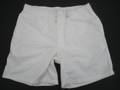 Mens Large Polo Ralph Lauren white vented poly tennis shorts VTG | eBay