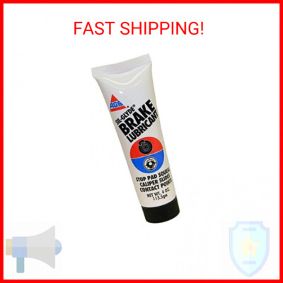 AGS SIL-Glyde 4 oz Tube Silicone Based Brake Assembly Lubricant for Eliminating 