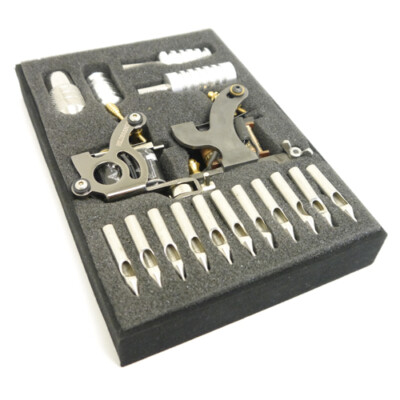 Tattoo Kit Carrying Case Bag Insert Divider Organizer Tattoo Machine Grip Tube