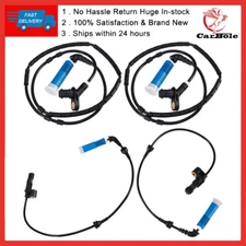 4 PCS Front & Rear ABS Wheel Speed Sensor for BMW E46 325i 330i 325Ci 328Ci M3