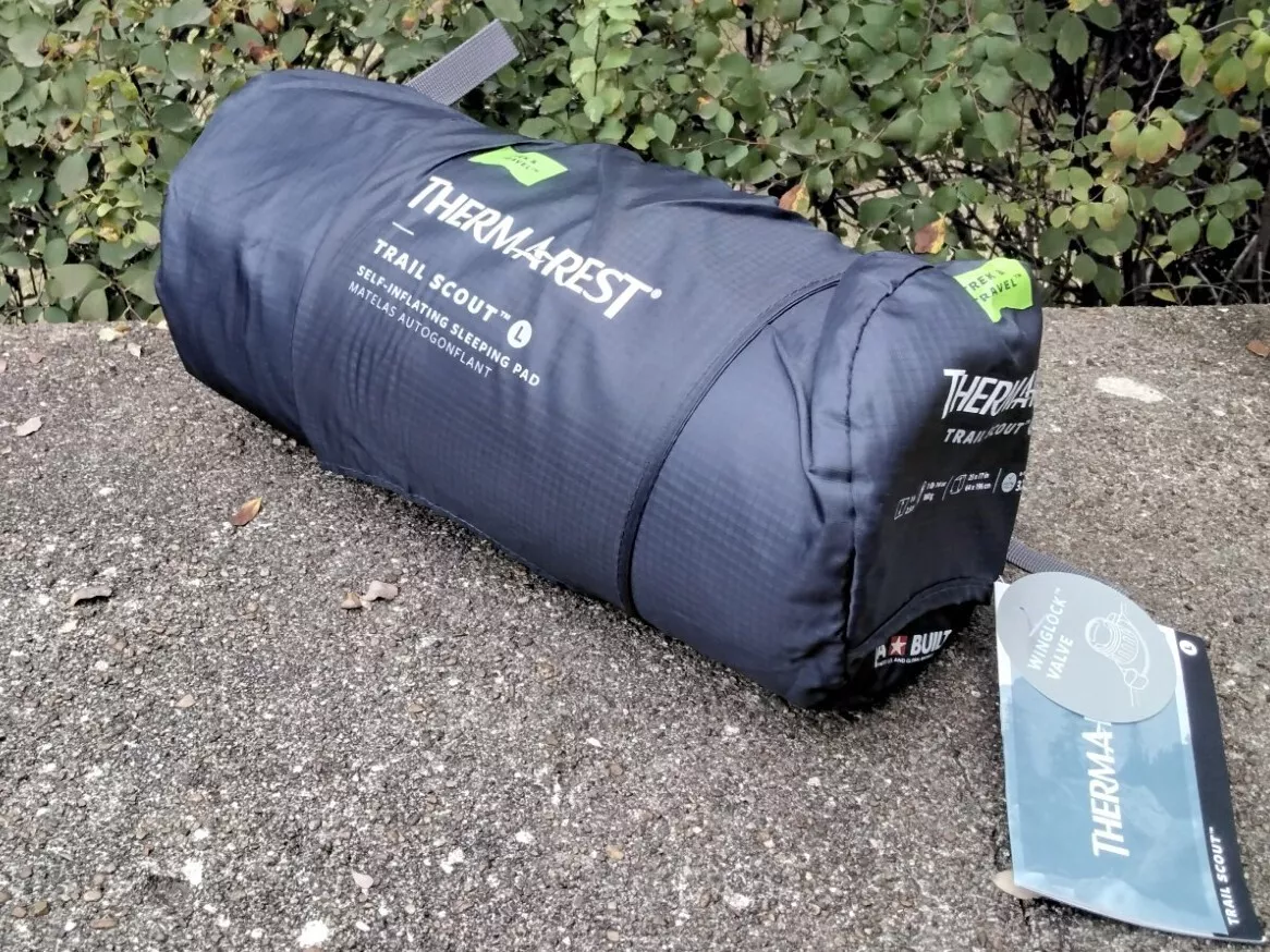 Thermarest trail scout sleeping pad cheap