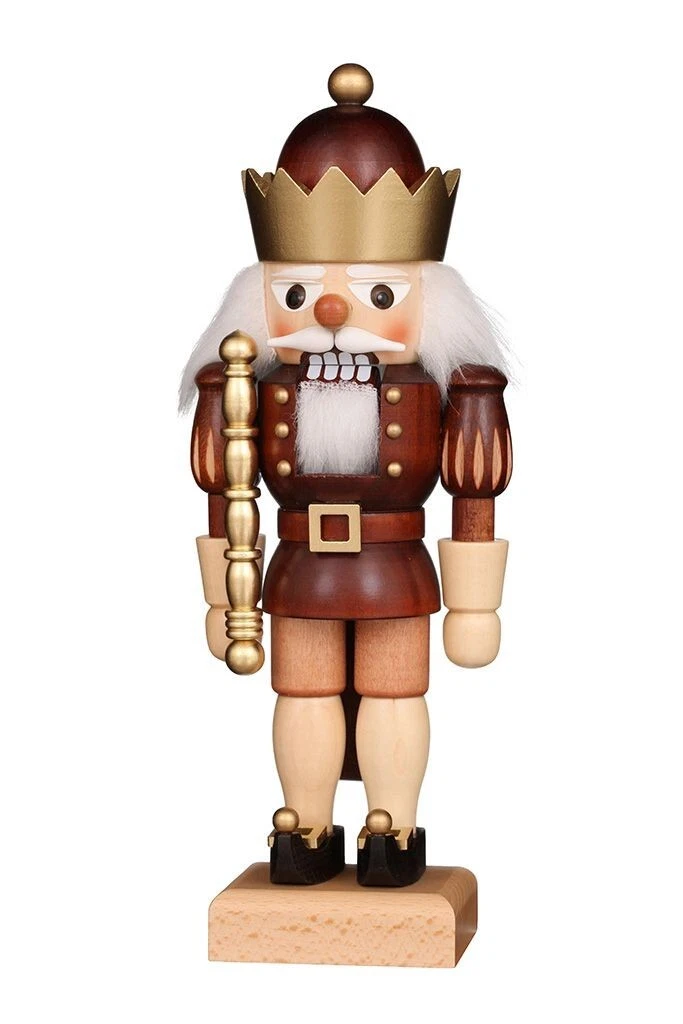 New in Box - Ulbricht Natural and Gold King - German Christmas Nutcracker 32-634
Opens in a new wind