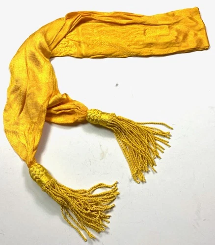CIVIL WAR OFFICER SILK UNIFORM SASH- CAVALRY