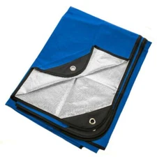 Heavy Duty Survival Blanket – Insulated Thermal Reflective Tarp - 60" x 82". ...
